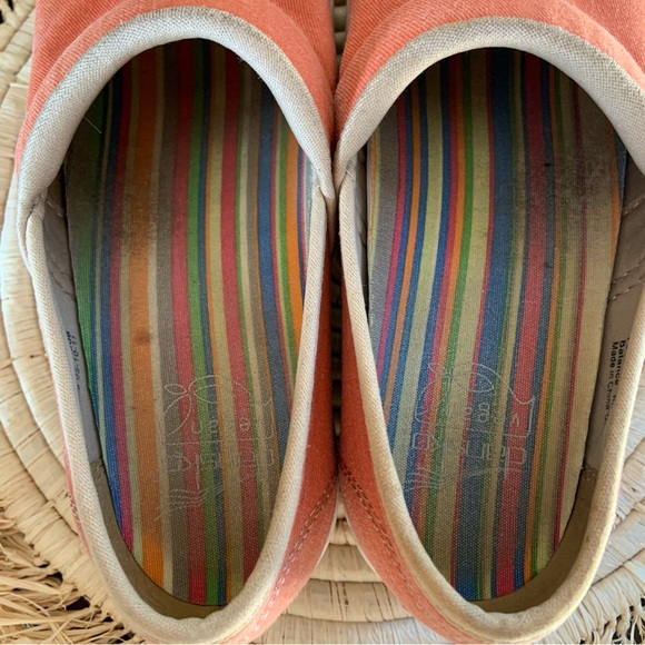 DANSKO Volley Canvas Vegan Clogs Orange 37 - Picture 6 of 14